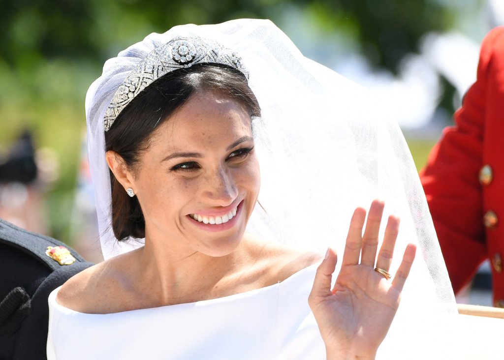 The Duchess of Sussex and Queen Mary’s Diamond Bandeau Tiara