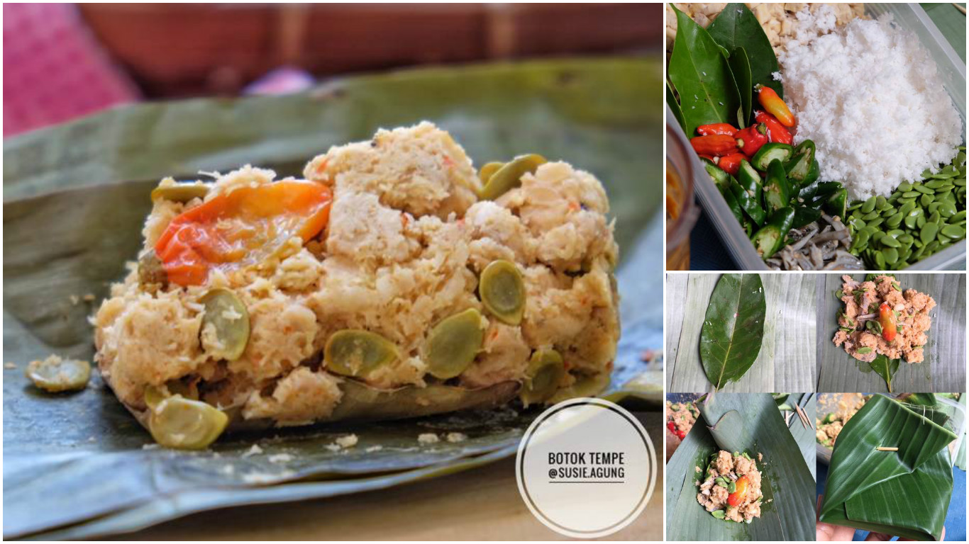 Resep Botok Tempe Lamtoro. Masakan Jadul yang Tetap Resep Botok Tempe Lamtoro. Masakan Jadul yang Tetap