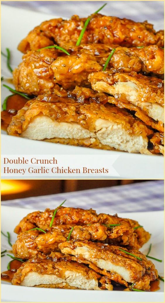 Double Crunch Honey Garlic Chicken Breasts Double Crunch Honey Garlic Chicken Breasts