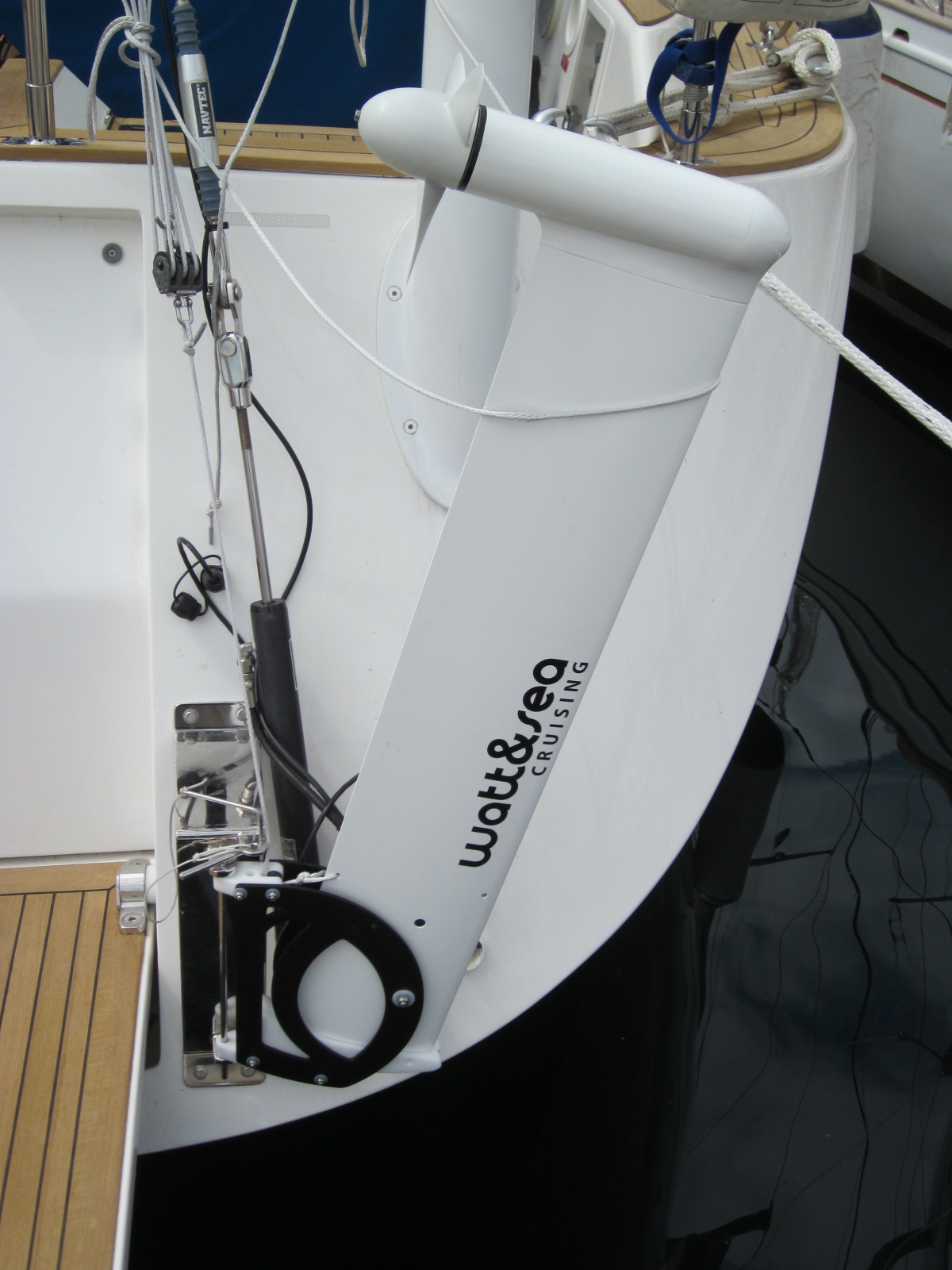 NAUTOR'S SWAN VILLEFRANCHE Watt & Sea hydro generators