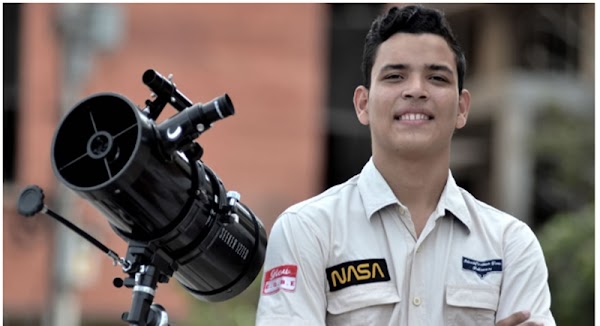  El joven mexicano que irá a la NASA y no es tan famoso como “Ladyfrijoles"