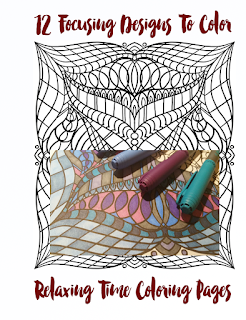 Tangle Adult Coloring Book