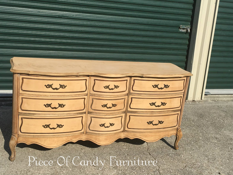Piece Of Candy Furniture White Gray French Provincial Dresser