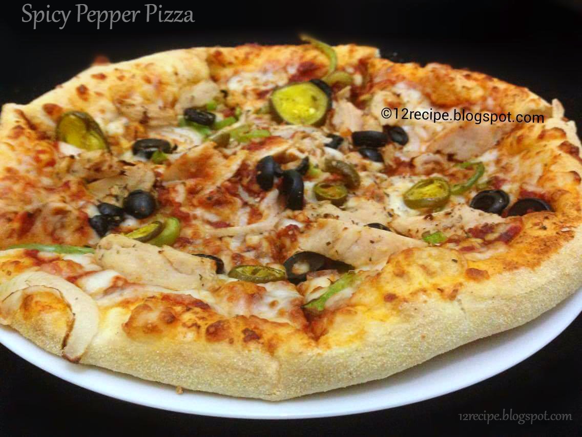 Chicken Pepper Pizza Recipe Book