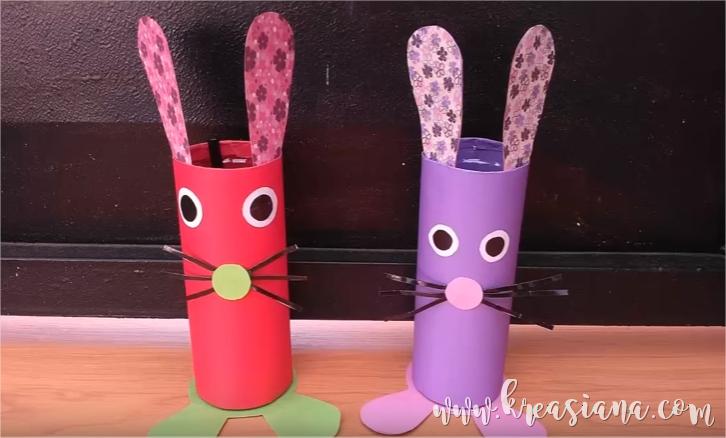 Cara Membuat Tempat Pensil Dari Botol Plastik Dan Kain