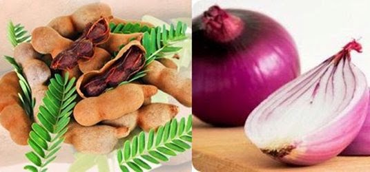 Tips mengatasi demam dengan bawang merah dan asam jawa