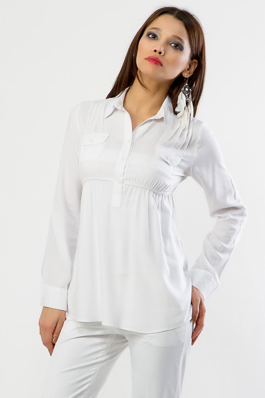 White Cotton Tops Collection 2013 | Fashion Tops with Western Style ...