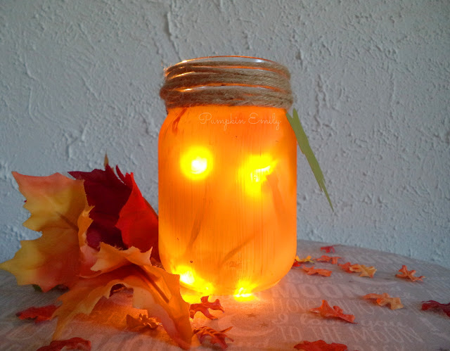 DIY Pumpkin Jar
