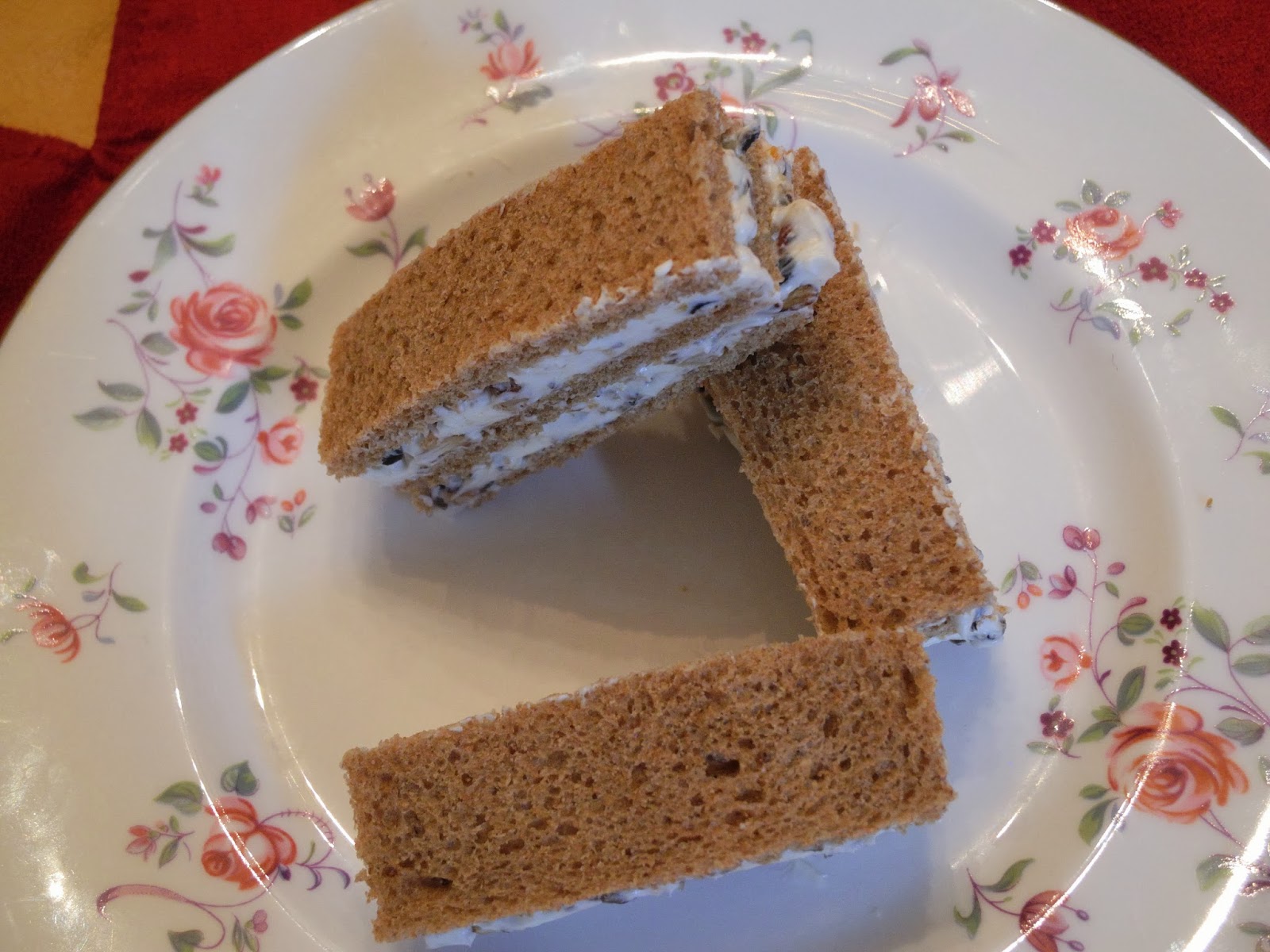 From My Southwest Kitchen OlivePecan Finger Sandwiches