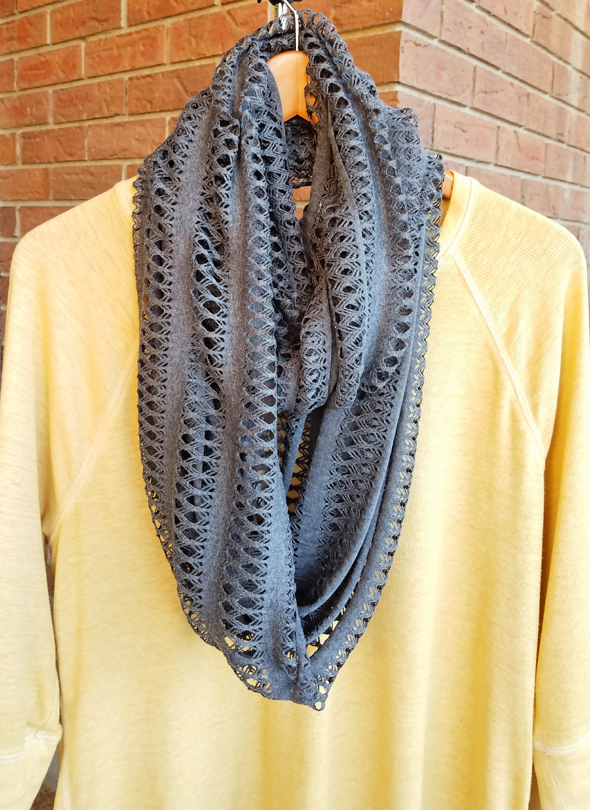 Diy No Sew Infinity Scarf Taste Abounds