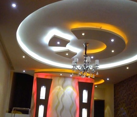 Top 100 Gypsum Board False Ceiling Designs For Living Room Hall