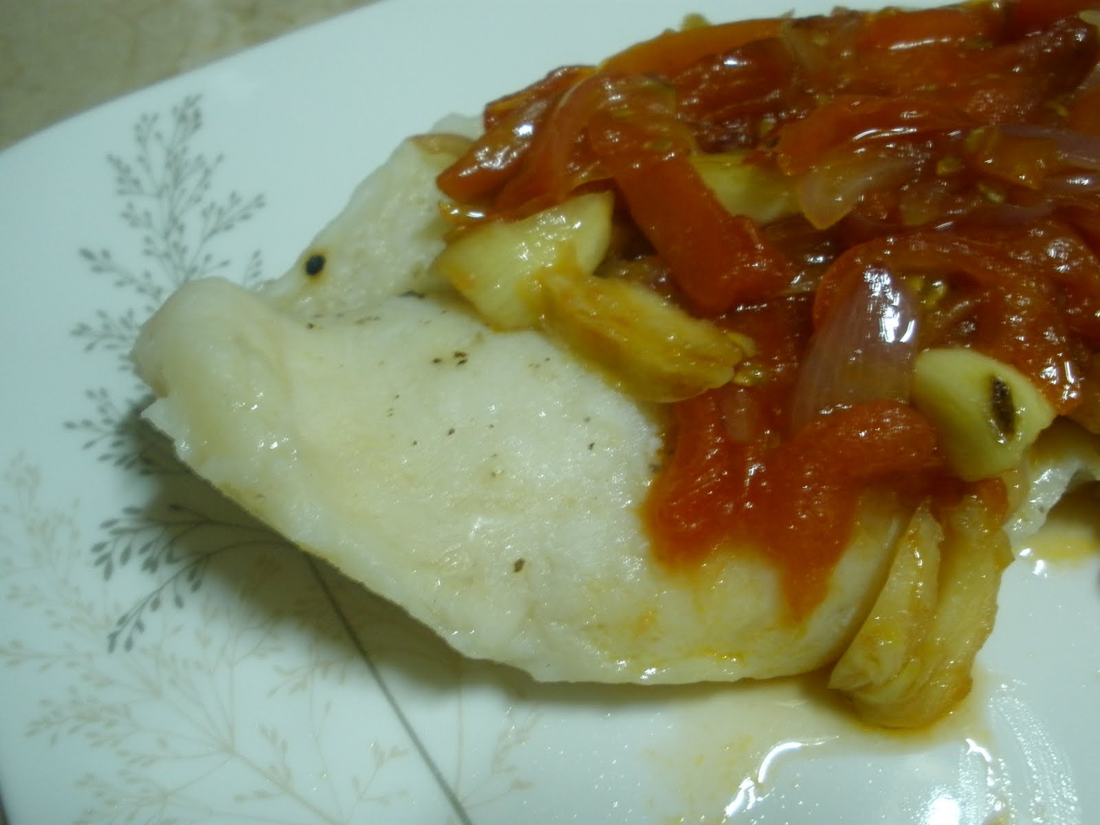 Fish Be With You 3 Cream Dory in Garlic Tomato Salsa