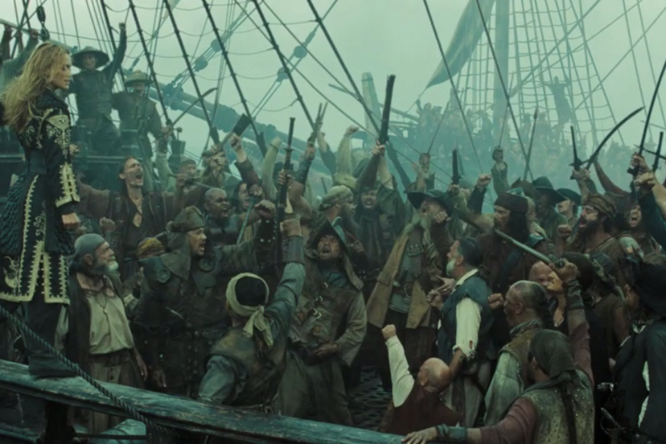 Snippets of Jack "Hoist the colors!"