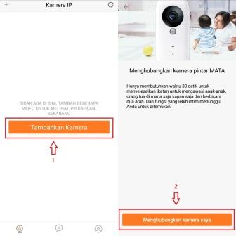 Cara setting camera cctv MATA wifi