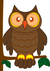 reading owl tree library classroom clipart corner wise display
