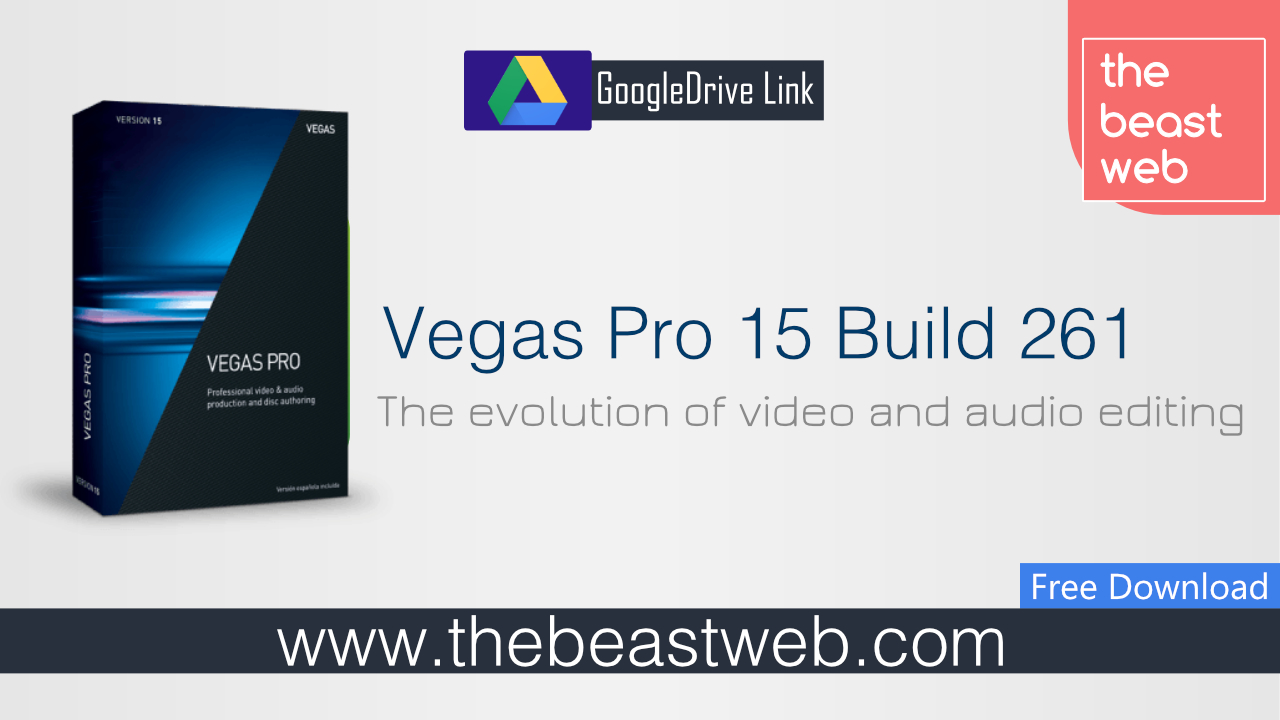Magix Vegas Pro 15 Build 261 Portable Full
