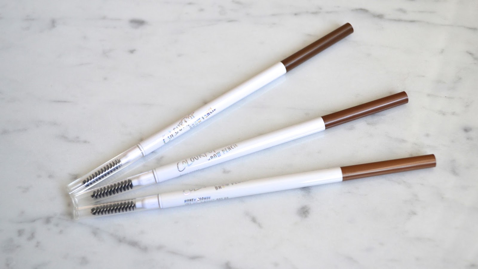 Aquaheart ColourPop Cosmetics Brow Pencil (3 Shades) Swatches and Review