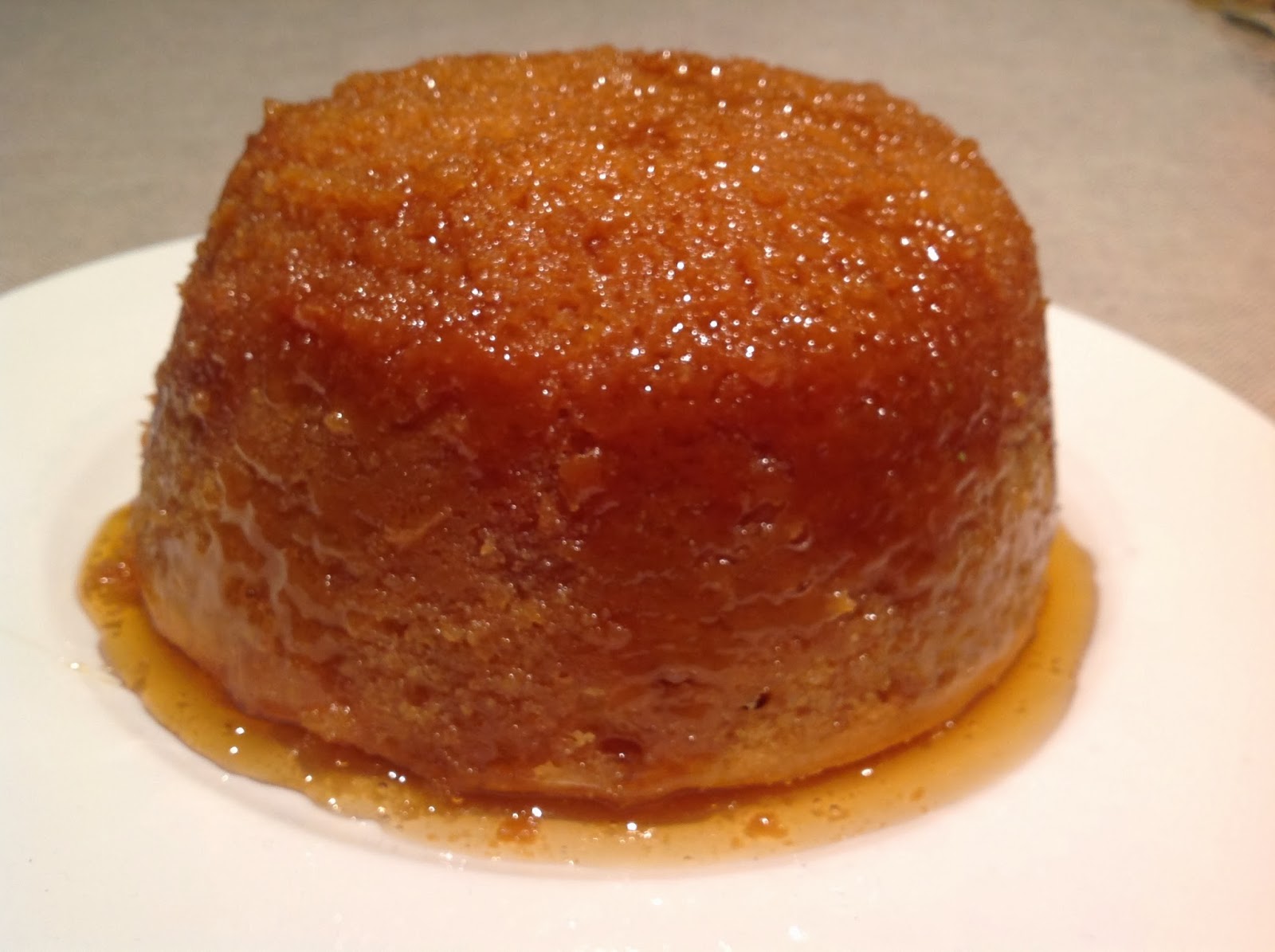 Golden Syrup Steamed Sponge Pudding