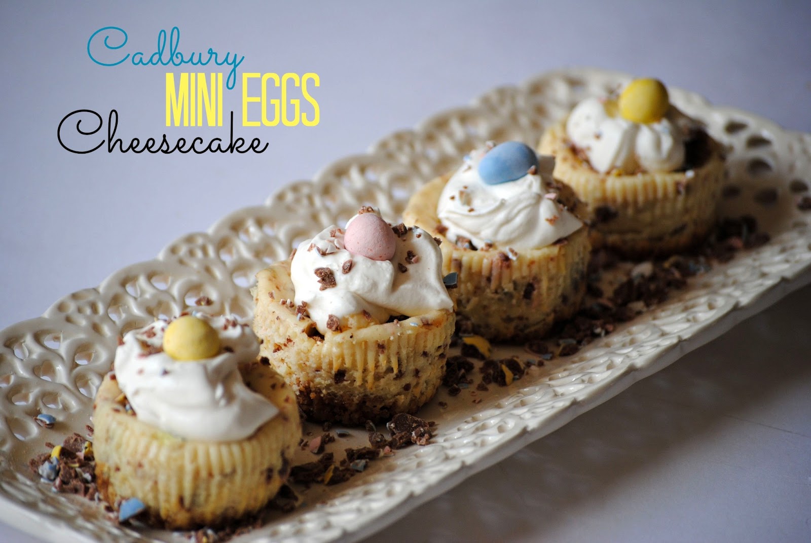 Cadbury Mini Eggs Cheesecake