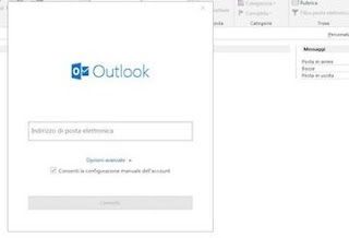 Avvio Outlook Outlook