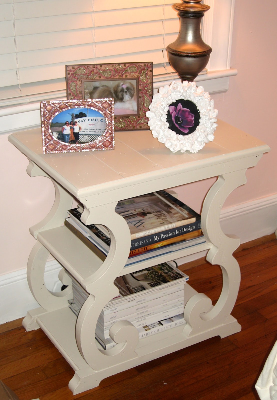 Side table makeover...