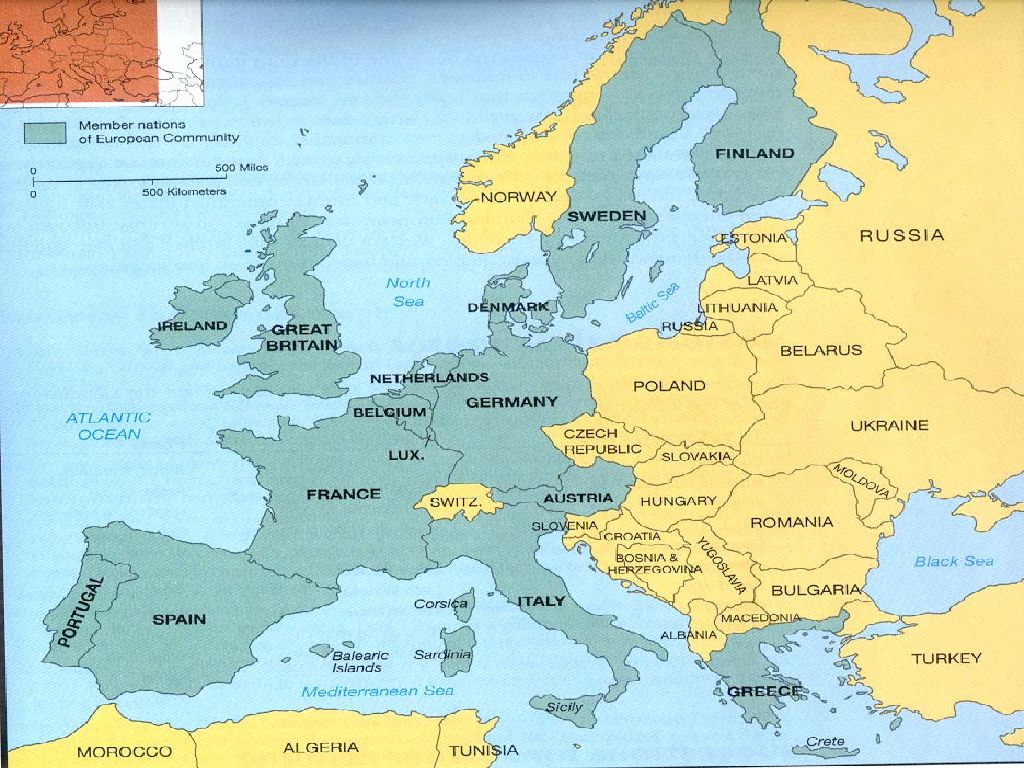Contemporary Europe Map Usa Map 2018