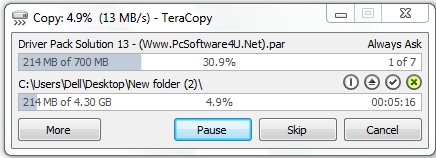 TeraCopy 2.27 - Cover