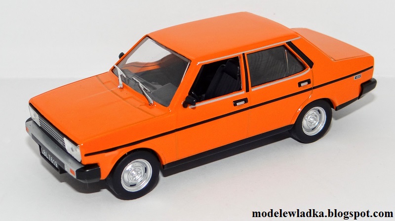 Złota Kolekcja Auta PRLu Fiat 131 Mirafiori Modele Władka