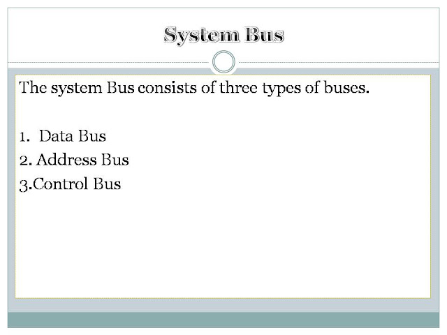 System Bus - Computer Information