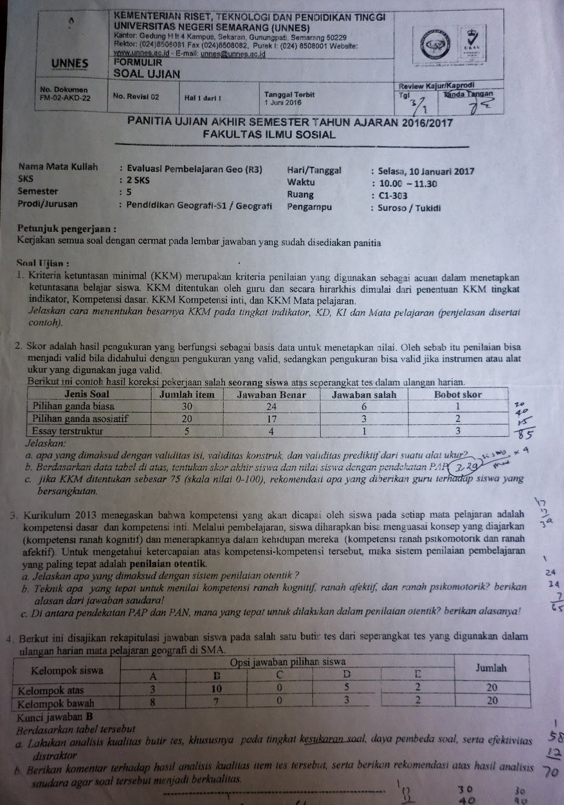View Contoh Soal Uas Geografi Kelas X 17 Photos