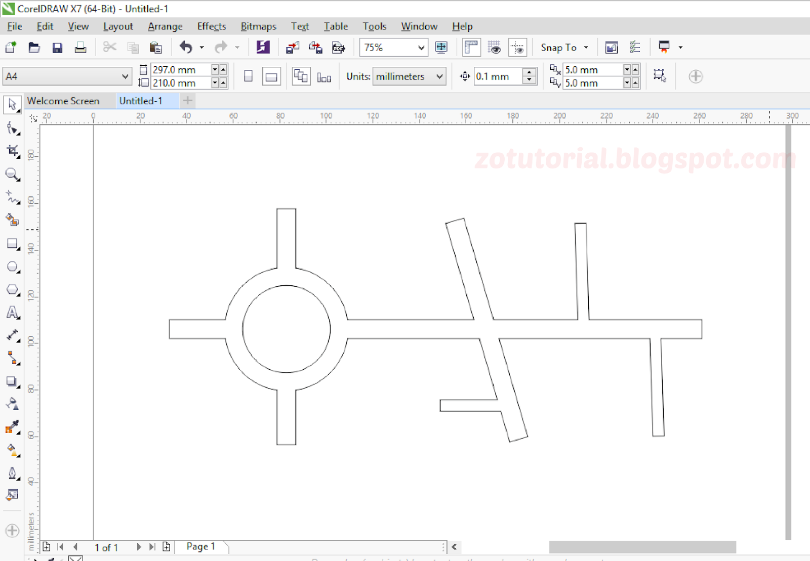 Cara Mudah Membuat Denah Lokasi (Peta) dengan CorelDraw - zotutorial