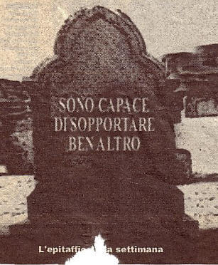 Quello Che Mi Pare Raccolta Di Epitaffi Curiosi Da Tutto Il Mondo