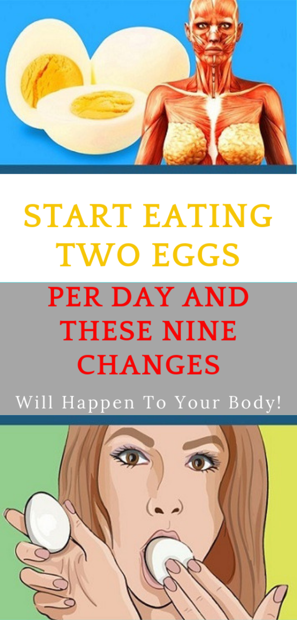 Start Eating Two Eggs Per Day And These Nine Changes Will Happen To