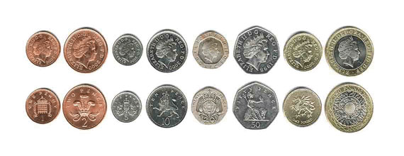 Monedas Inglesas