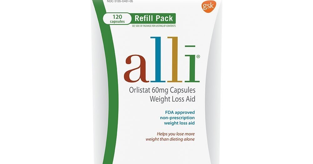 alli Weight Loss Aid Capsules, 60 mg, 120 Count Best fat burners