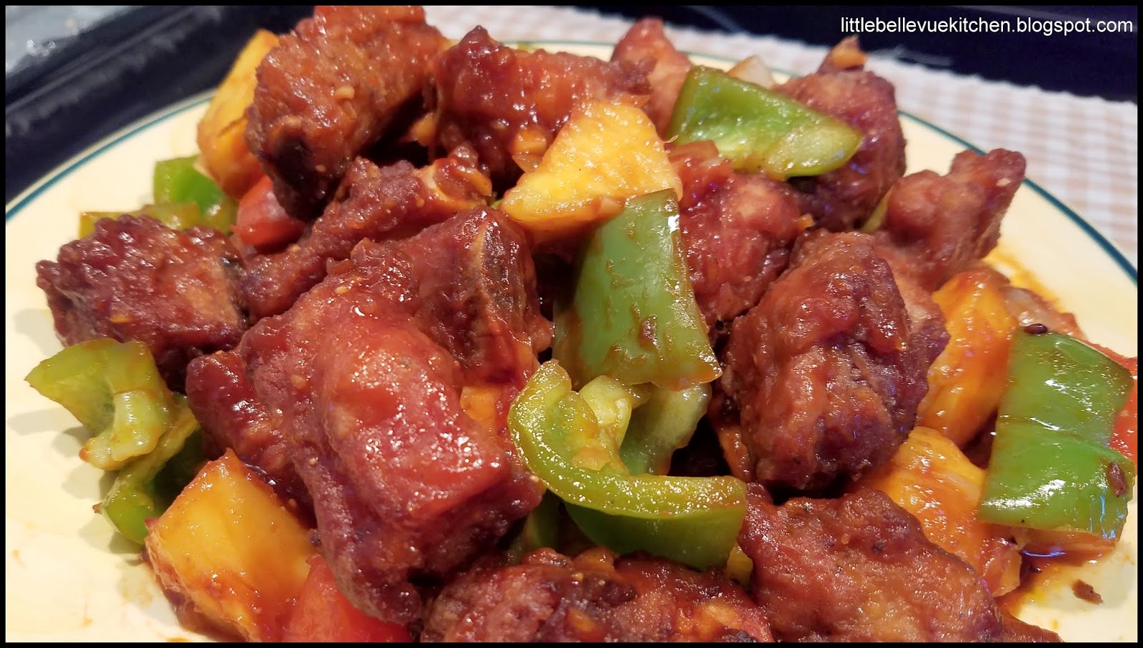 Little Bellevue Kitchen Sweet and Sour Pork Ribs