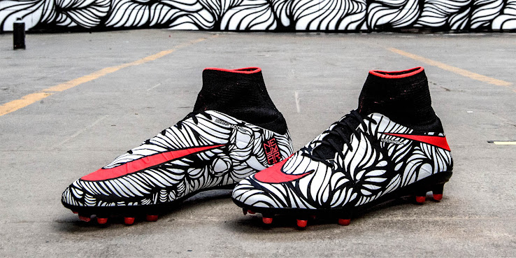 neymar zebra boots