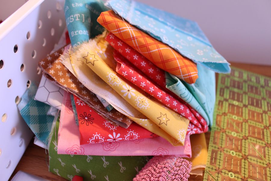 Read about Bee Happy Quilt Preparation