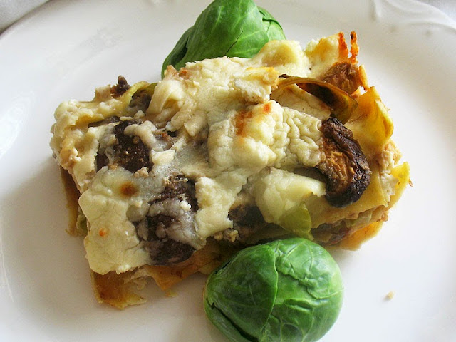 Brussels Sprouts LasagnaE