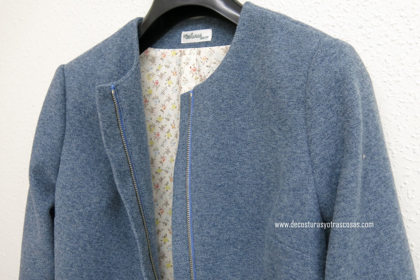 De costuras y otras cosas ABRIGO DE CORTE RECTO