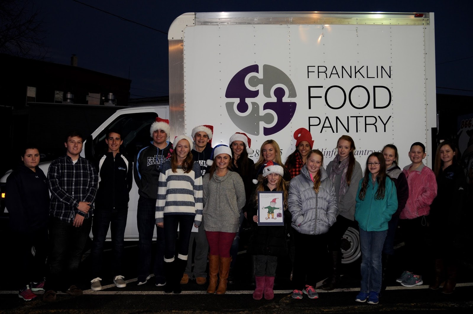 Franklin Downtown Partnership Food Elves Launch 12 Days Of