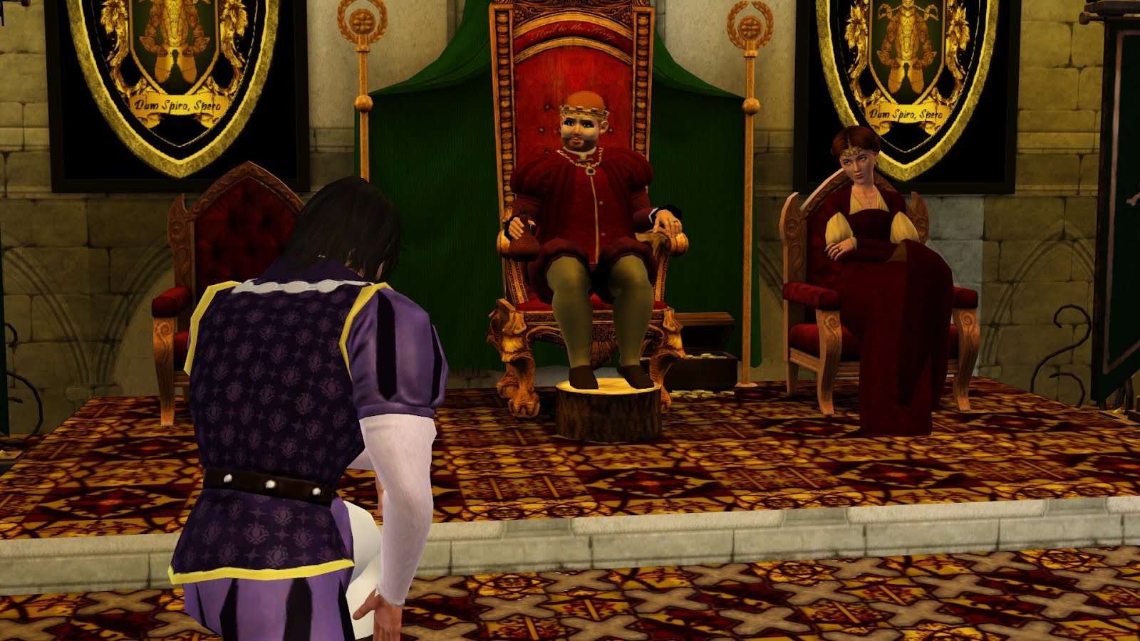the sims medieval part 1