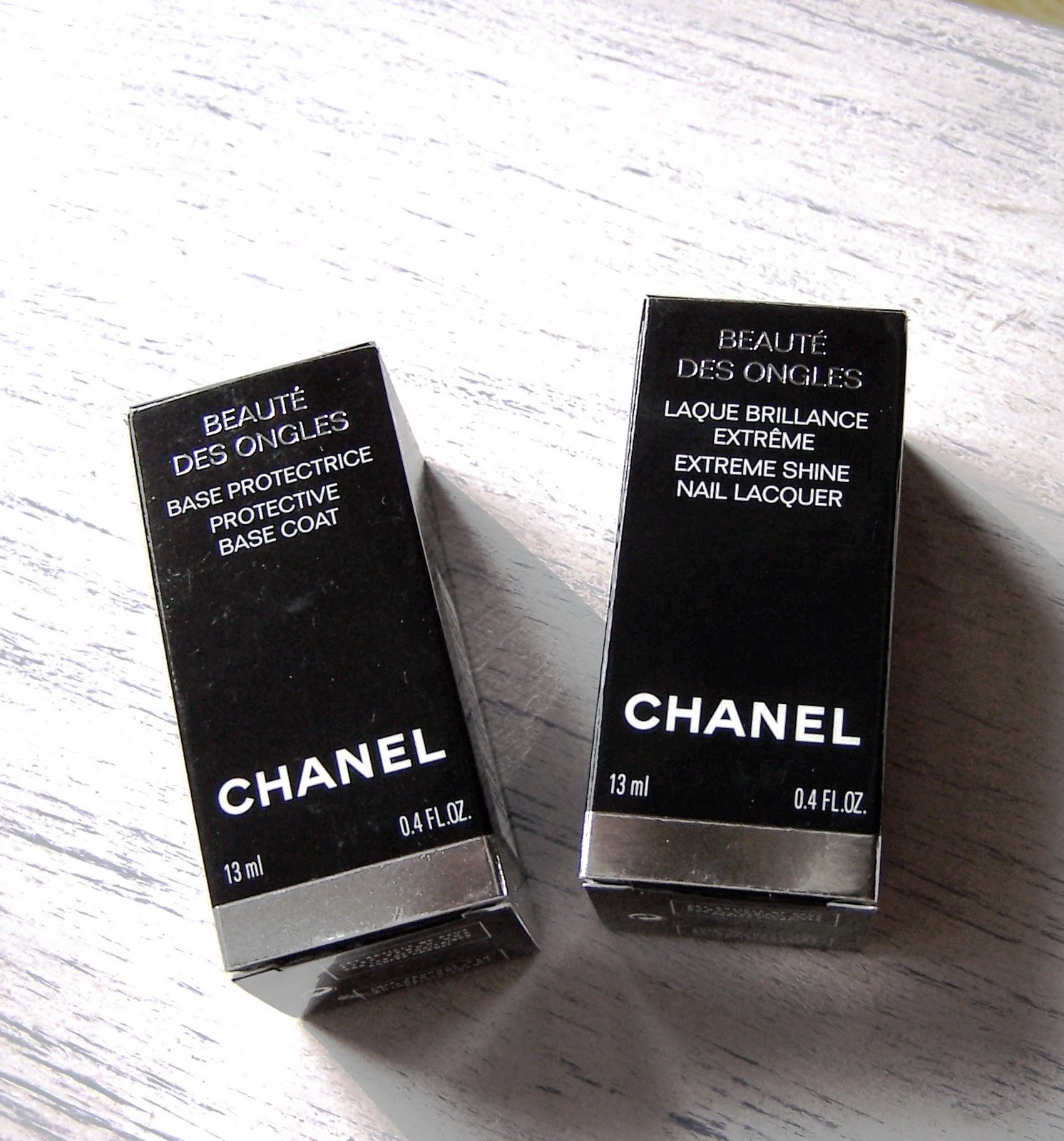 Poppy in the Sky Chanel Base Coat and Top Coat