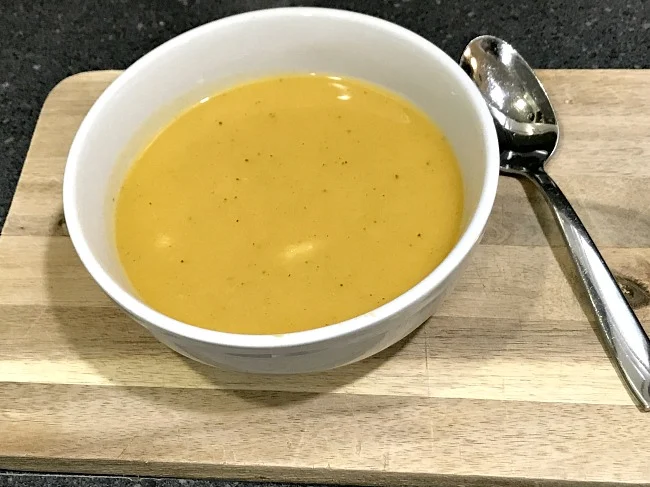 Easy butternut squash soup recipe for thanksgiving