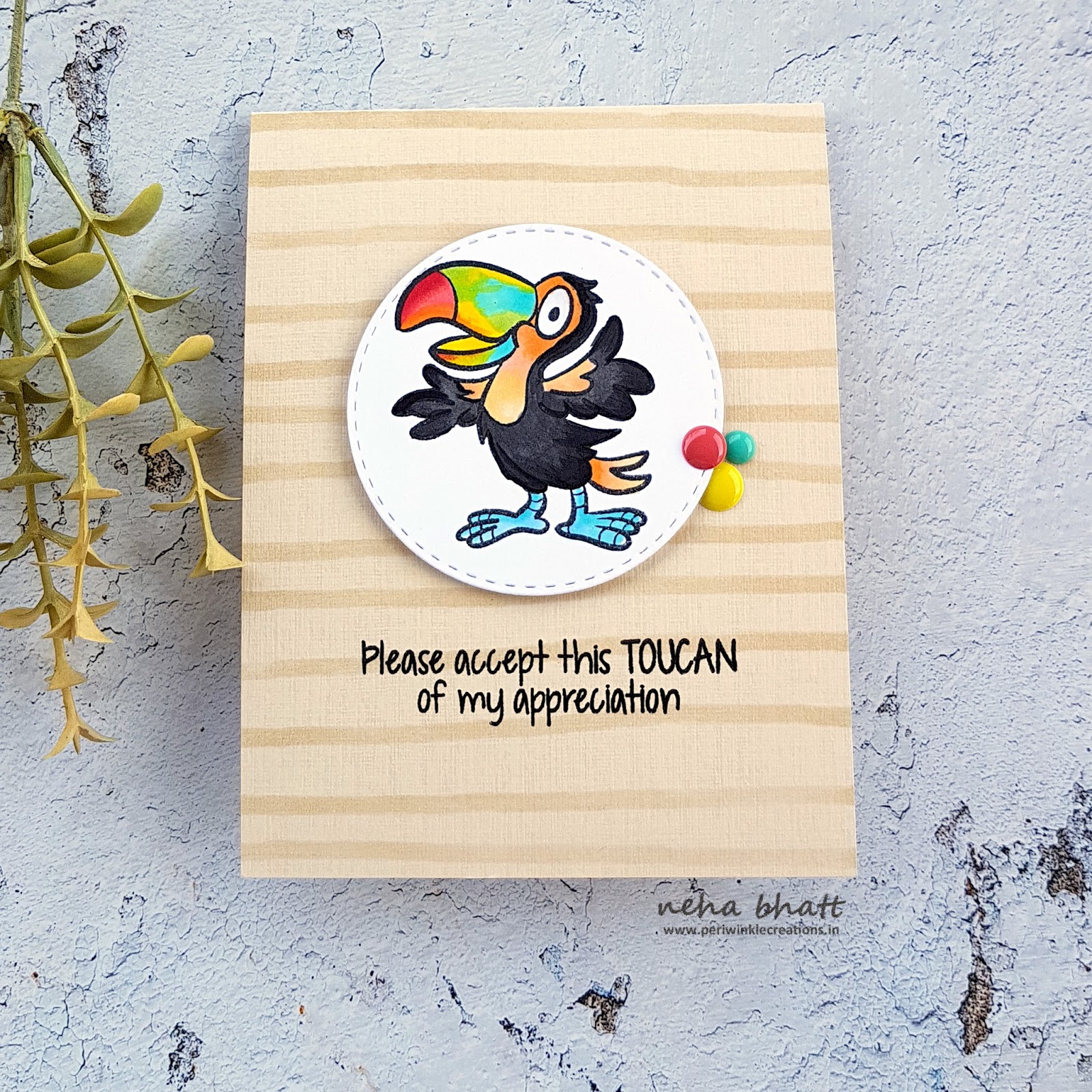 Periwinkle Creations Copics on xpress it blending paper