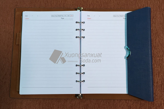 sản xuất sổ da