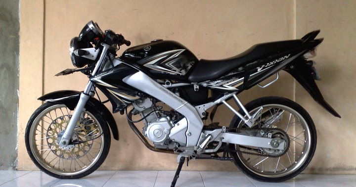 24 Modifikasi Motor Vixion 2011 Hitam Trend Terbaru