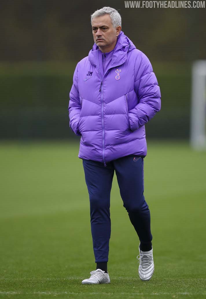 tottenham purple puffer jacket