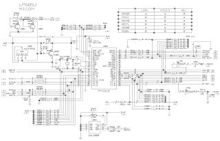 Electro help: Flatron L1510M LG LCD monitor Circuit Diagram Schematic