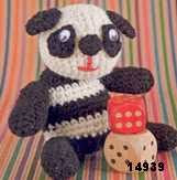 patron gratis oso pandaamigurumi, free pattern amigurumi panda bear